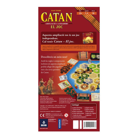 Catan: El juego - Expansion 5 - 6 Jugadores (Español)