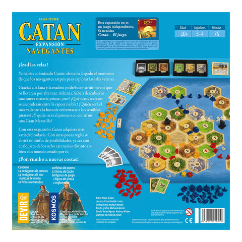 Catan: Navegantes de Catan - Expansión (Español)