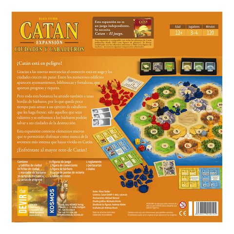 Catan: Ciudades y Caballeros de Catan - Expansión (Español)
