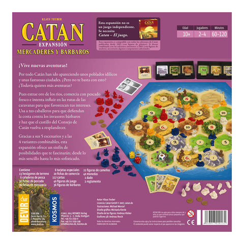 Catan: Mercaderes y Barbaros de Catan - Expansión (Español)