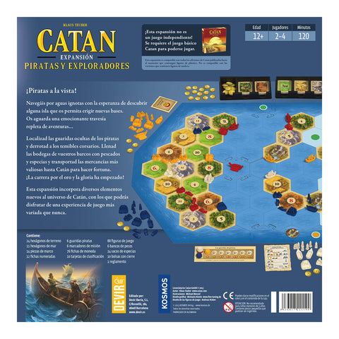 Catan: Piratas y Exploradores de Catan - Expansión (Español)